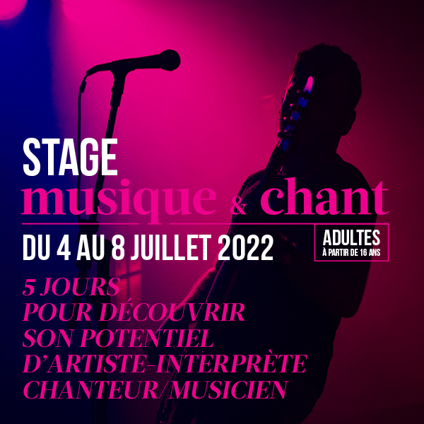 Stage Formation Musique & Chant