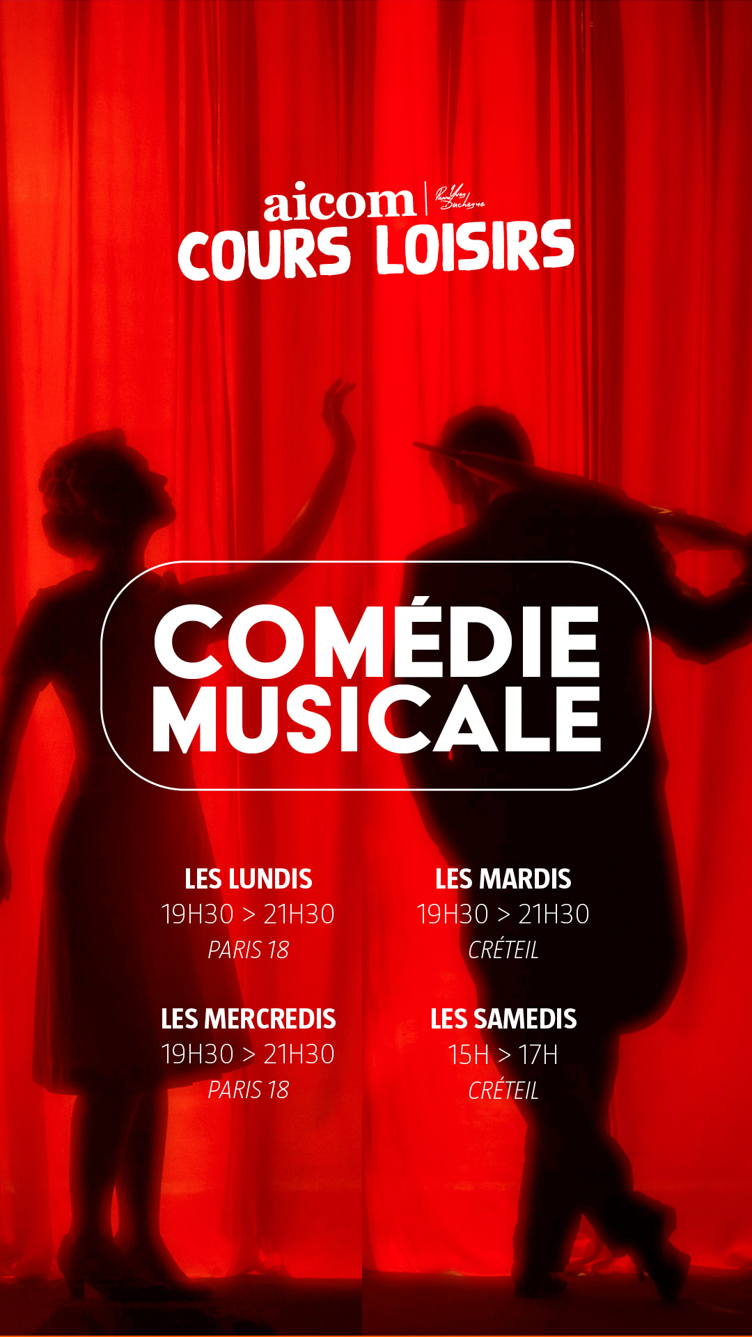 Cours Loisirs - Comedie Musicale