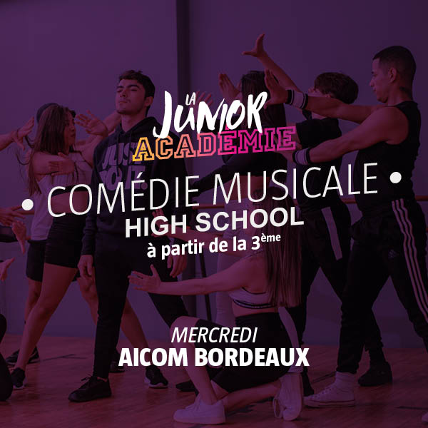 La_Junior_Academie_Comédie_Musicale_HighSchool_AICOM_Bordeaux_Mercredi