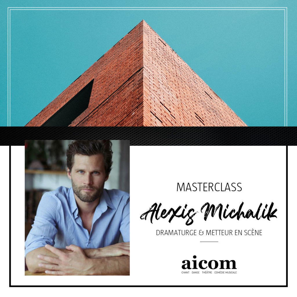 Alexis Michalik masterclass AICOM