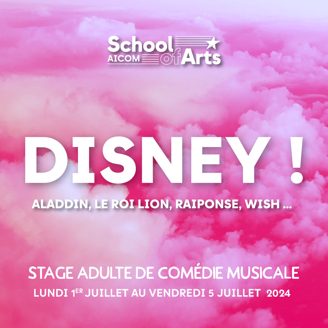 Stage Adulte Disney - Du lundi 01 juillet au vendredi 05 juillet