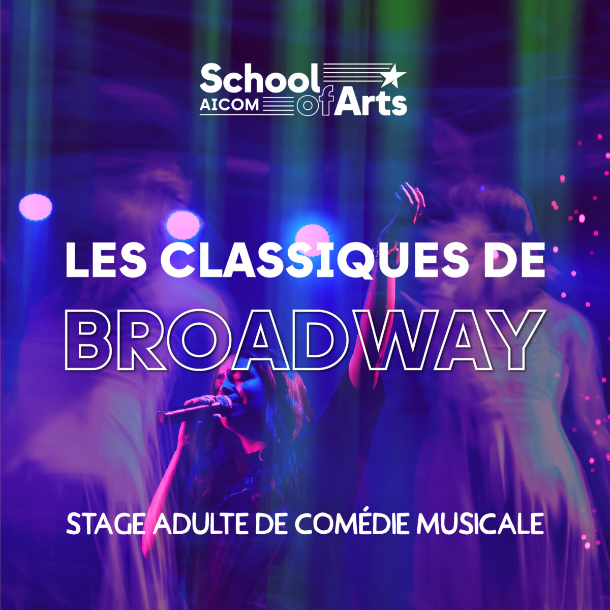 Stage Les classiques de Broadway : Les Misérables, West Side Story, Cats… - Du lundi 28 juillet au vendredi 1er août 2025