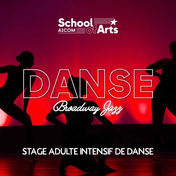 Stage Adulte intensif de Broadway Jazz - Du mardi 22 au vendredi 25 avril 2025