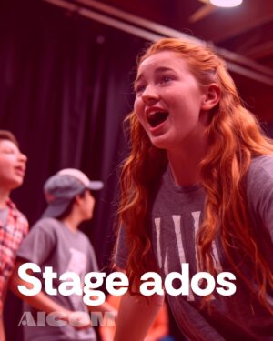 Stage Ado - Les Films Musicaux – Du lundi 13 au vendredi 17 avril 2026 - AICOM Nantes
