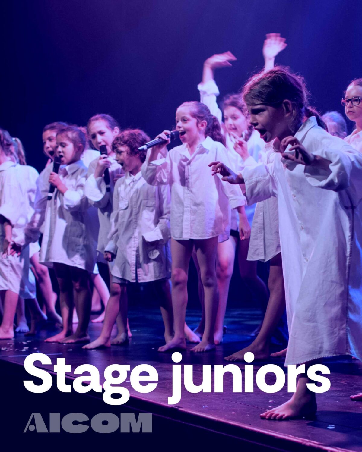 Stage Junior - Rêves en Scène – Du lundi 27 au vendredi 31 octobre 2025 - AICOM Créteil